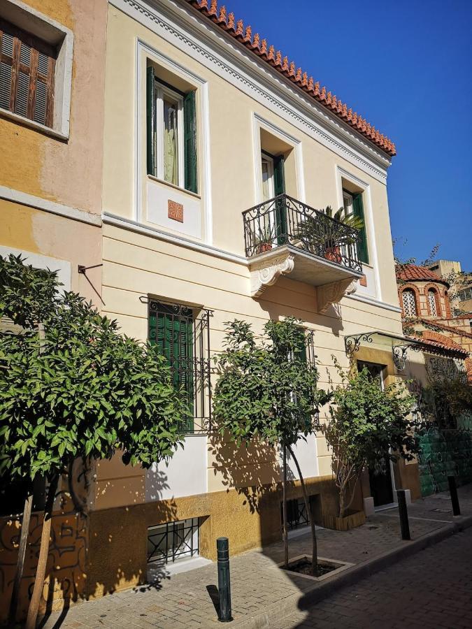 Psyri Neoclassical House Yard Free Parking Афины Экстерьер фото